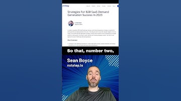 B2B SaaS Demand Generation Overview