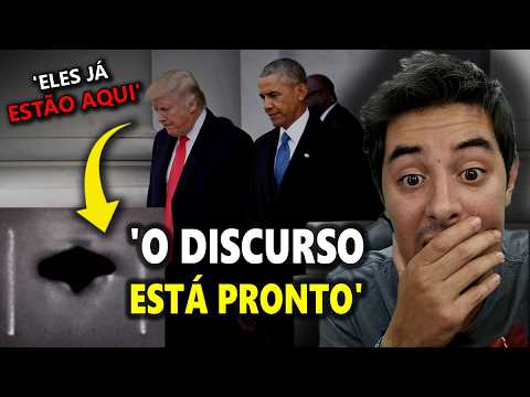 'SÃO 5 BASES NO OCEANO - ELES ESTÃO AQUI HÁ TEMPOS' + O DISCURSO DE REVELAÇÃO ALIEN ESTÁ ESCRITO