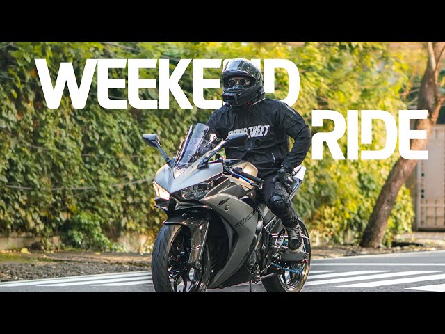 SUNDAY FUN RIDE with R25 & CBR250RR  | Yamaha R25 | Ridestory #2 class=