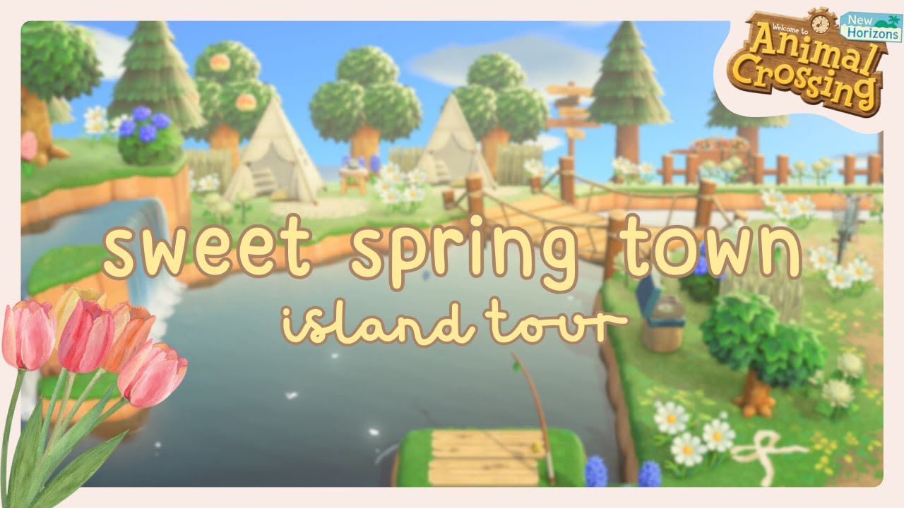 COTTAGECORE HEAVEN | ТУР ПО ОСТРОВУ ACNH