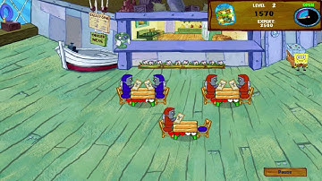 SpongeBob Diner Dash 2: Two Times the Trouble - Level #2 - Krusty Krab II
