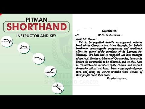 Exercise-98 | Audio Dictation | Pitman Green Book | By Janvi Ma'am