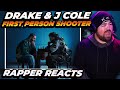 THE GOAT BATTLE | Drake - First Person Shooter ft. J Cole REACTION