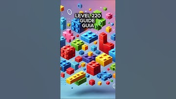 COLOR BLOCK JAM LEVEL 220 Guide How to Complete Walkthrough #colorblockjam