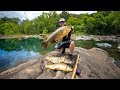 Spearfishing GIANT Fish To Feed Local Families!! (tiny pond)| Jiggin' With Jordan