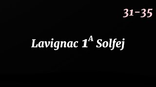 Lavignac 1A (31-35) 80 BPM
