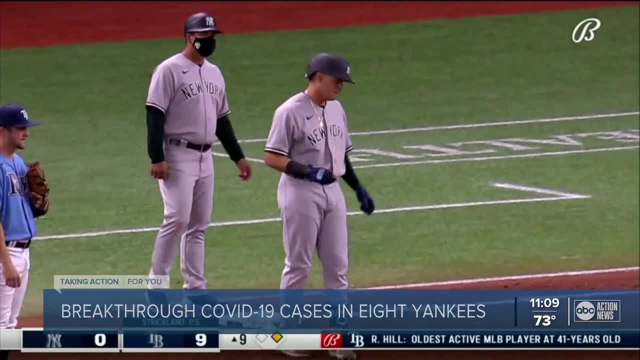 Yankees' Torres positive for COVID despite being vaccinated