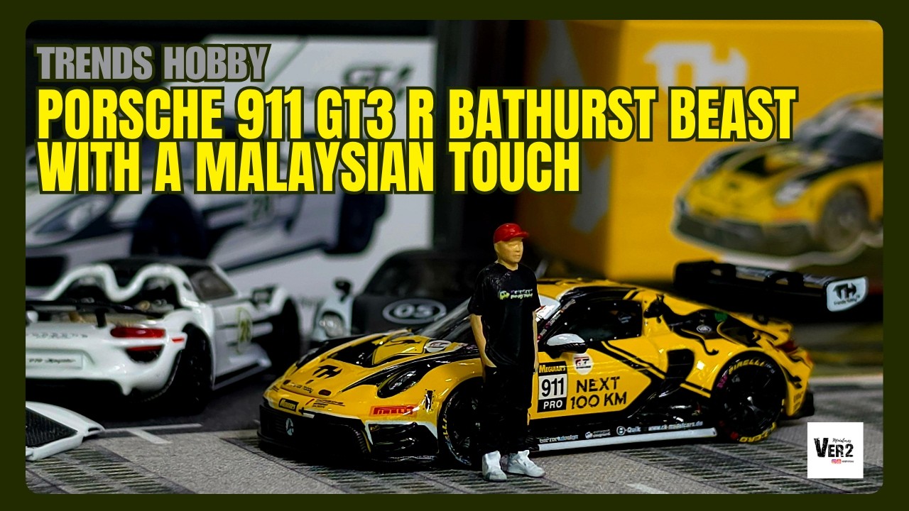 Malaysian Designed It?! Kangaroo Porsche GT3 R & 918 Spyder | V2
