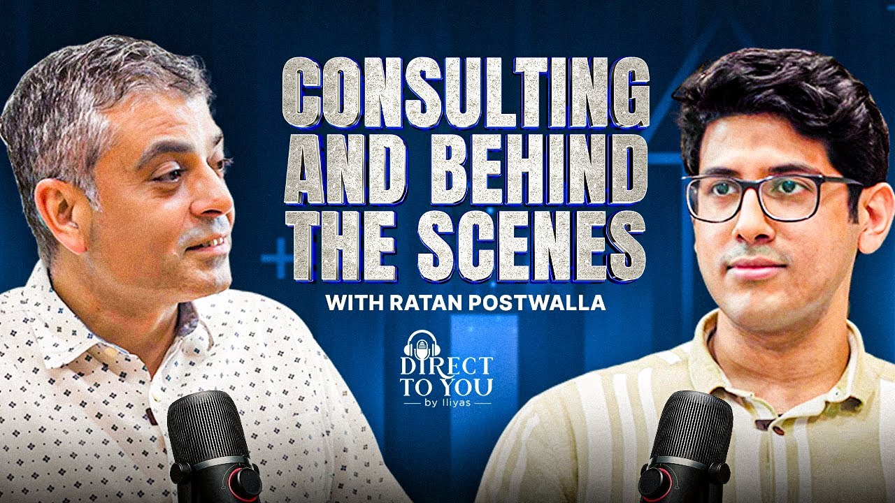 What Consultants Really Do | HR, Management & Leadership ft. Ratan Postwalla | DTY Podcast Ep 3