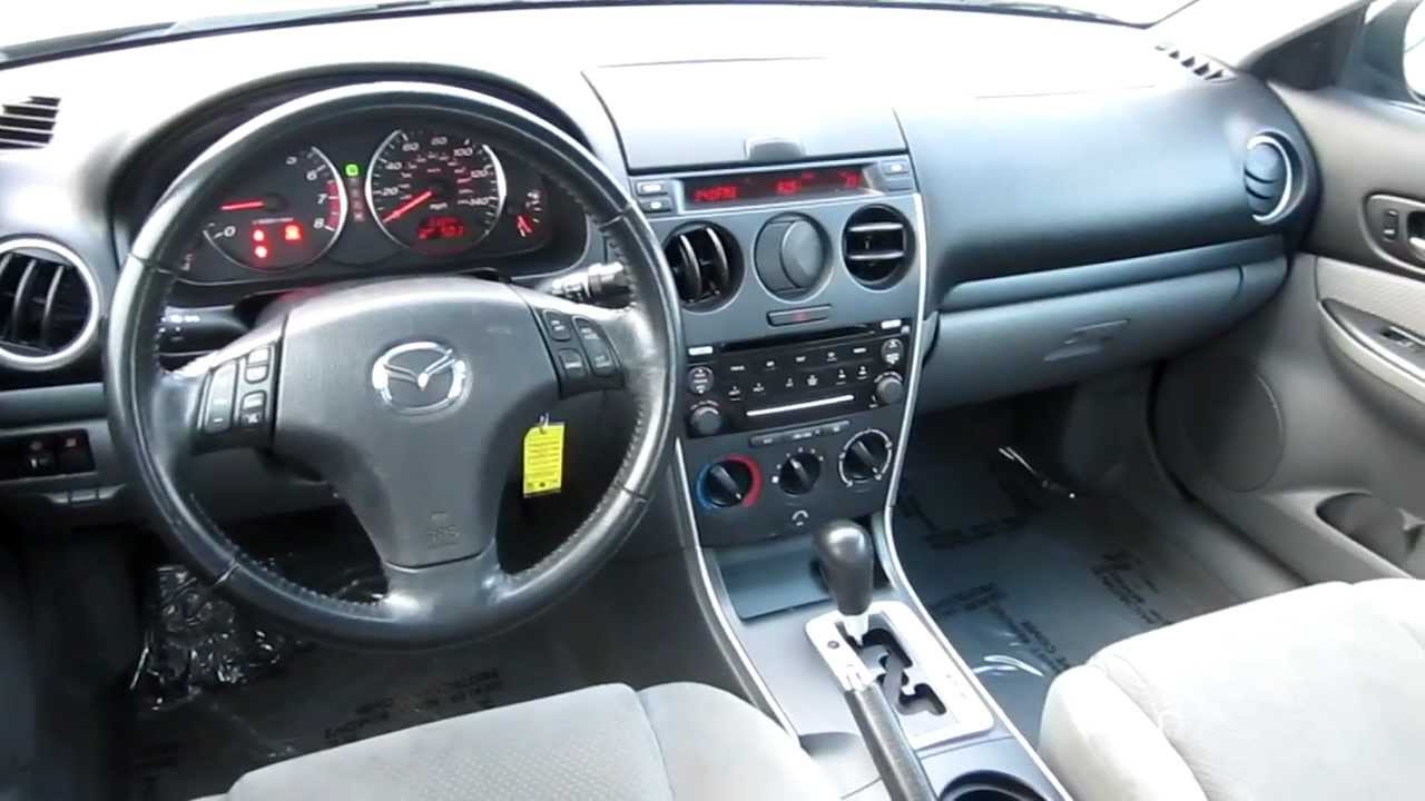 2006 Mazda 6, Gray - Stock# M55635 - Interior - YouTube