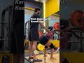 Karam karne gyi thi, Land hogya 💀😂 #girl #wightlifting #trending #ytshorts #bodybuilding#gym #funny😱