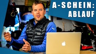 Übungsablauf A-Schein Höhenflugschulung - Paragliding Lernen Flugschule Hirondelle, Weinheim