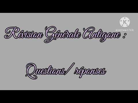 #1bac#Antigone#révision générale# مراجعة شاملة إستعدوا للإمتحان الجهوي question/réponse