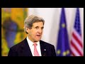 3-Way: John Kerry's first European tour