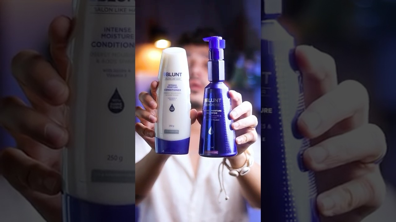 Tired of frizzy hair? Watch this now. 😳 #FrizzyHairFix #HairCareRoutine #BBluntHair #SmoothHair