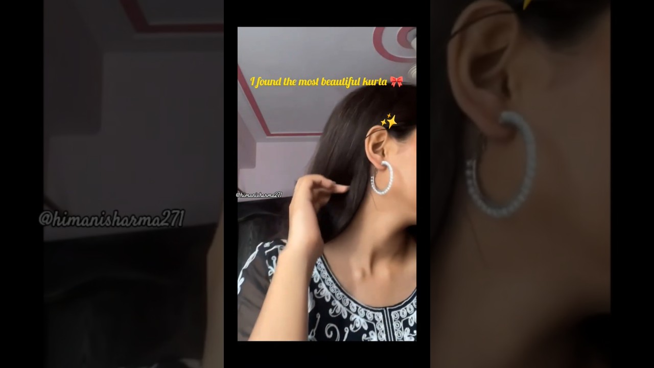 I found the most beautiful Kurti | Himani Sharma | Kurta set Haul | #youtube #shortvideo #ytshorts