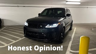 What it&#39;s like to own a Range Rover Sport SVR?!