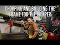 Chopping and building the frame for the lexus camper build pt 5