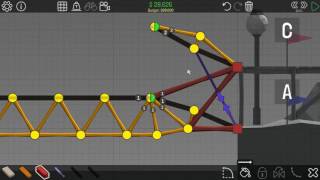 Poly Bridge 5-8: Reverse Criss Cross