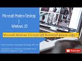 Microsoft Modern Desktop | Windows 10 - Session 03