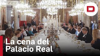 El Palacio Real de Madrid acoge la cena con más mandatarios de su historia