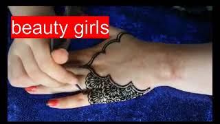 Latest Beautiful easy khaleeji arabic new gulf mehndi designs for hands tutorial for eid,diwali