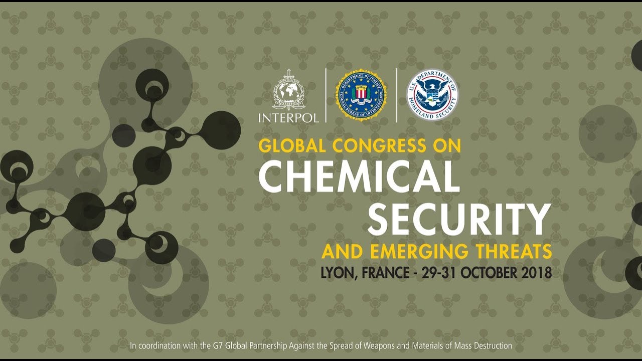 Global Congress on Chemical Security and Emerging Threats 2018 YouTube