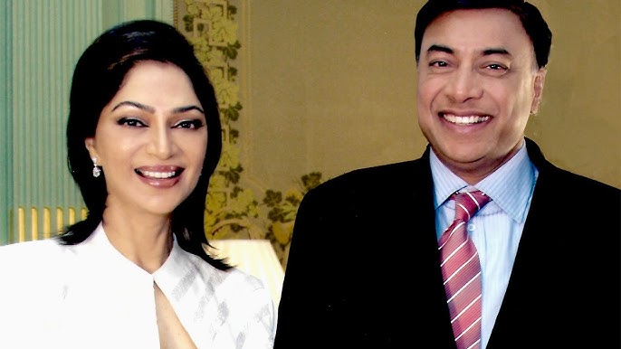 Usha Mittal Son Aditya Mittal Wife Editorial Stock Photo - Stock Image