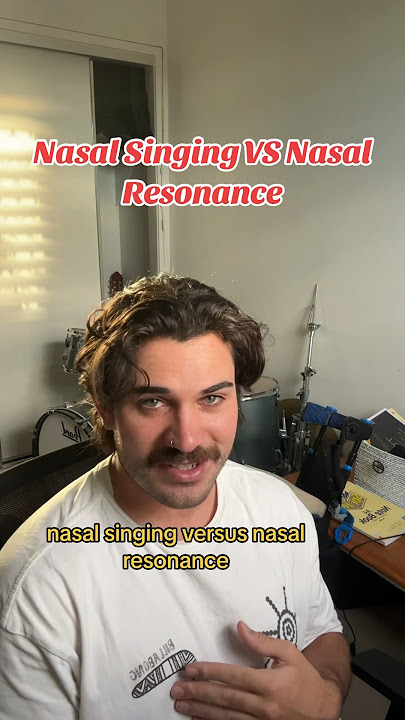 Nasal Singing Vs Nasal Resonance - The Difference & how to fix it  #sing #howtosing #howtosingbetter