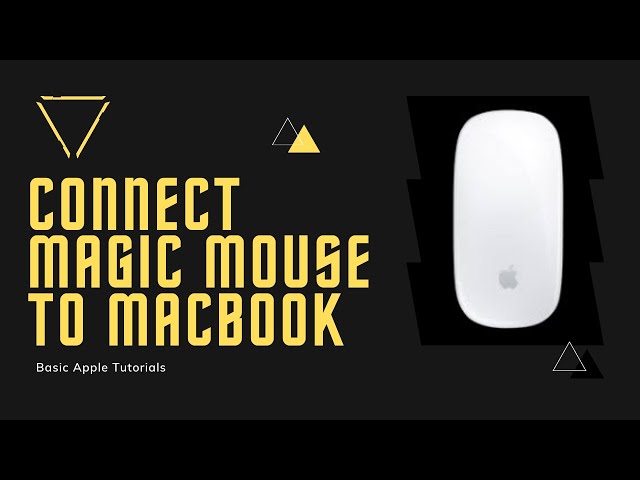 How to connect Magic Mouse to Mac - MacBook Air, MacBook Pro, iMac