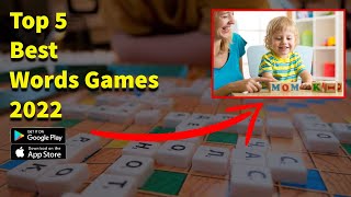 Top 5 Best Words Games For Kids | Both Android & iOS | 2022 | screenshot 1