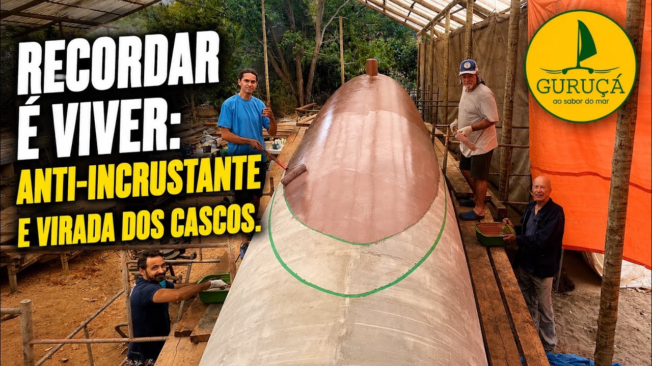 ⁣371| RECORDAR É VIVER: ANTI-INCRUSTANTE E VIRADA DOS CASCOS.