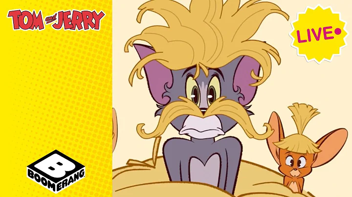🔴 LIVE: NEW Tom & Jerry Marathon! Laugh, Learn and Have Fun with Tom and Jerry | Boomerang UK