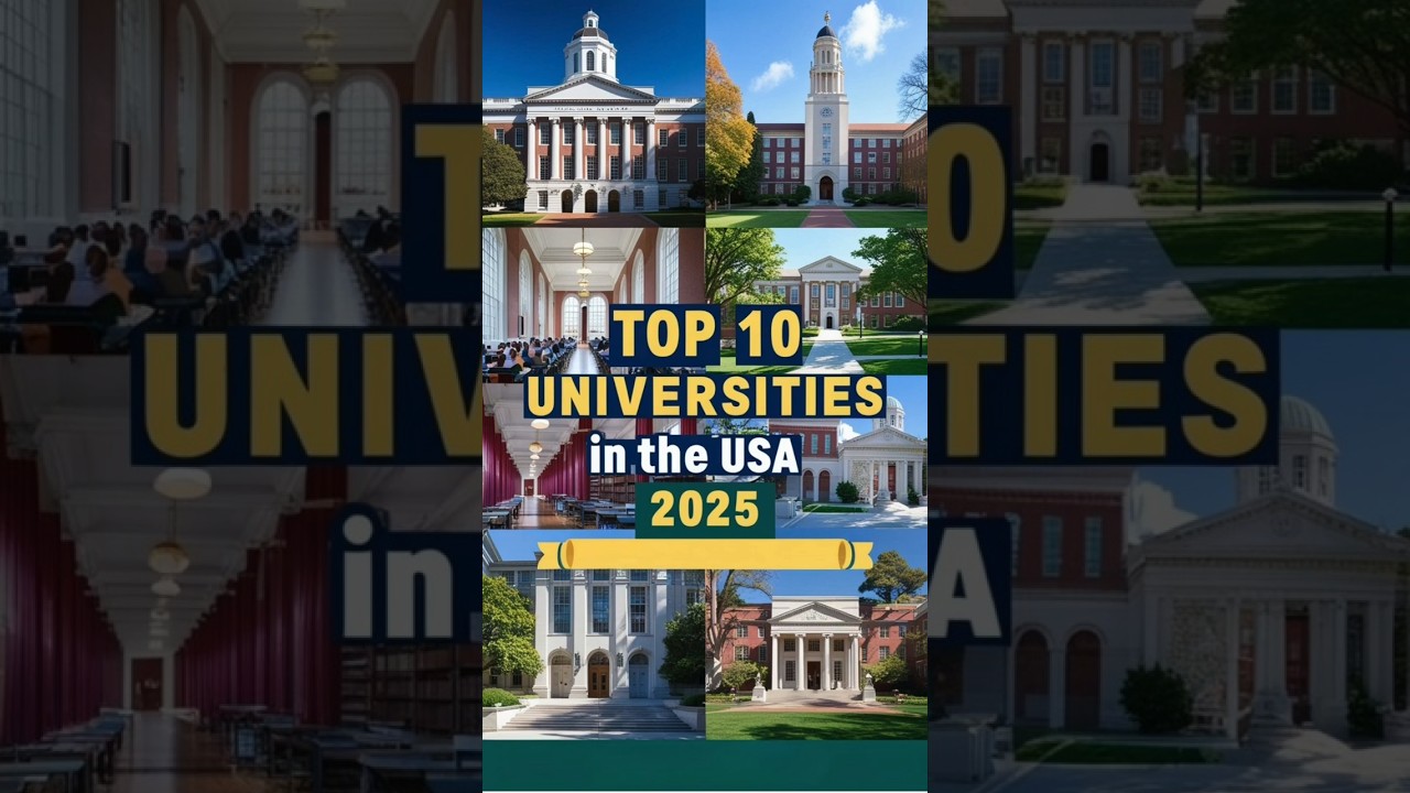 Top 10 Best Universities in the USA (2025 Ranking Guide)