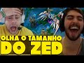 ZED MAIOR QUE O BARON, STREAMERS JOGANDO GRAND CHASE ( YODA, JUKES, AYEL, SURSKITY, SCAVANGE) - MMS