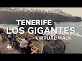 (📽⁴ᴷ⁶⁰) Los Gigantes. Tenerife. Walk to a Natural Swimming Pool.