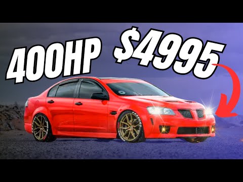 Cheap Cars With a TON of Horsepower
