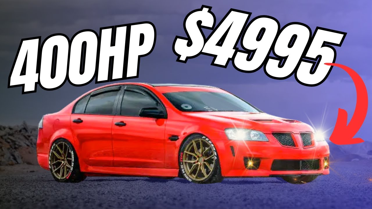 Cheap Cars With a TON of Horsepower