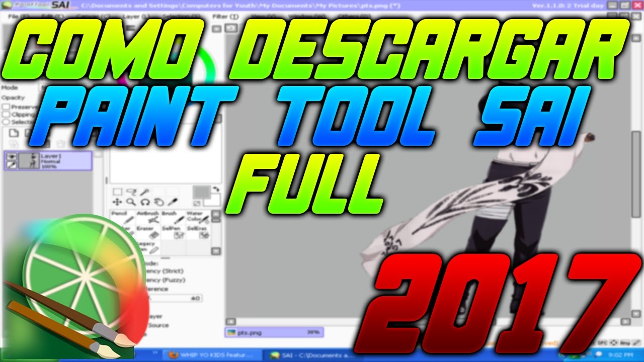 Como Descargar Paint Tools Sai, Full Gratis Y En Español JaTutosPC