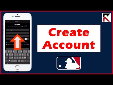 How To Create Account MLB App