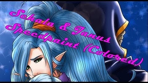 Schala & Janus | CHRONO TRIGGER SPEEDPAINT (Part 2)