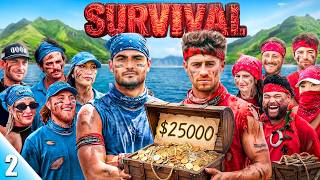 Celebrity Last Golfer to Leave Island Wins $25,000 | Good Good Survival Ep 2 Net Worth