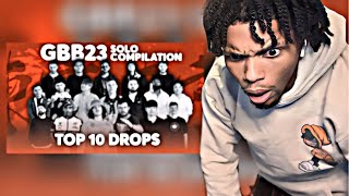 THESE GUYS ARE INSANE!!! | TOP 10 DROPS 🔊🔥 Solo | GRAND BEATBOX BATTLE 2023: WORLD LEAGUE