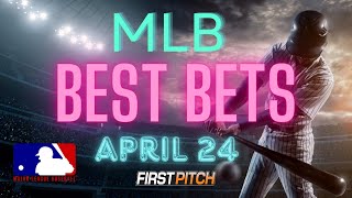 MLB Picks, Predictions and Best Bets Today | Tigers vs Rays | Mariners vs Rangers | 4/24/24