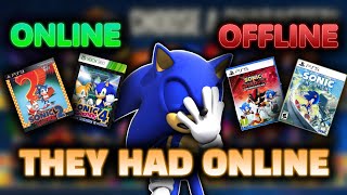 Sonic Games NEED Online Multiplayer
