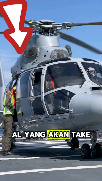 Helikopter TNI AL Diatas Kapal #trending #viralvideos #shortvideos #tni #military
