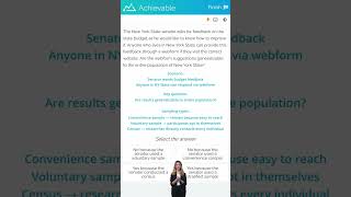 AP Statistics - Generalizability