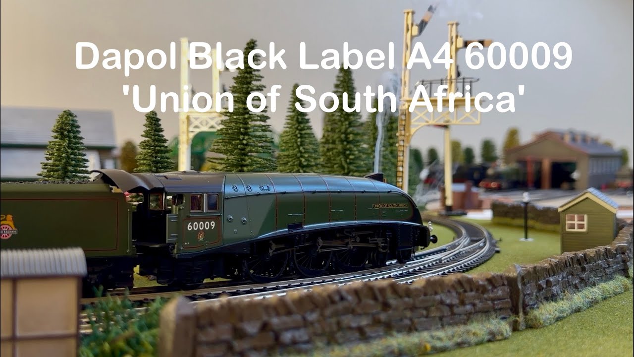 My Model Railway 2026 | Dapol Black Label A4 60009 'Union of South Africa' Running Session