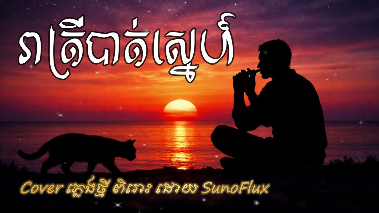 រាត្រីបាត់ស្នេហ៍ (Reatrey Bat Sneh) Cover by SunoFlux​ | Cover ភ្លេងថ្មី  | ពិរោះណាស់
