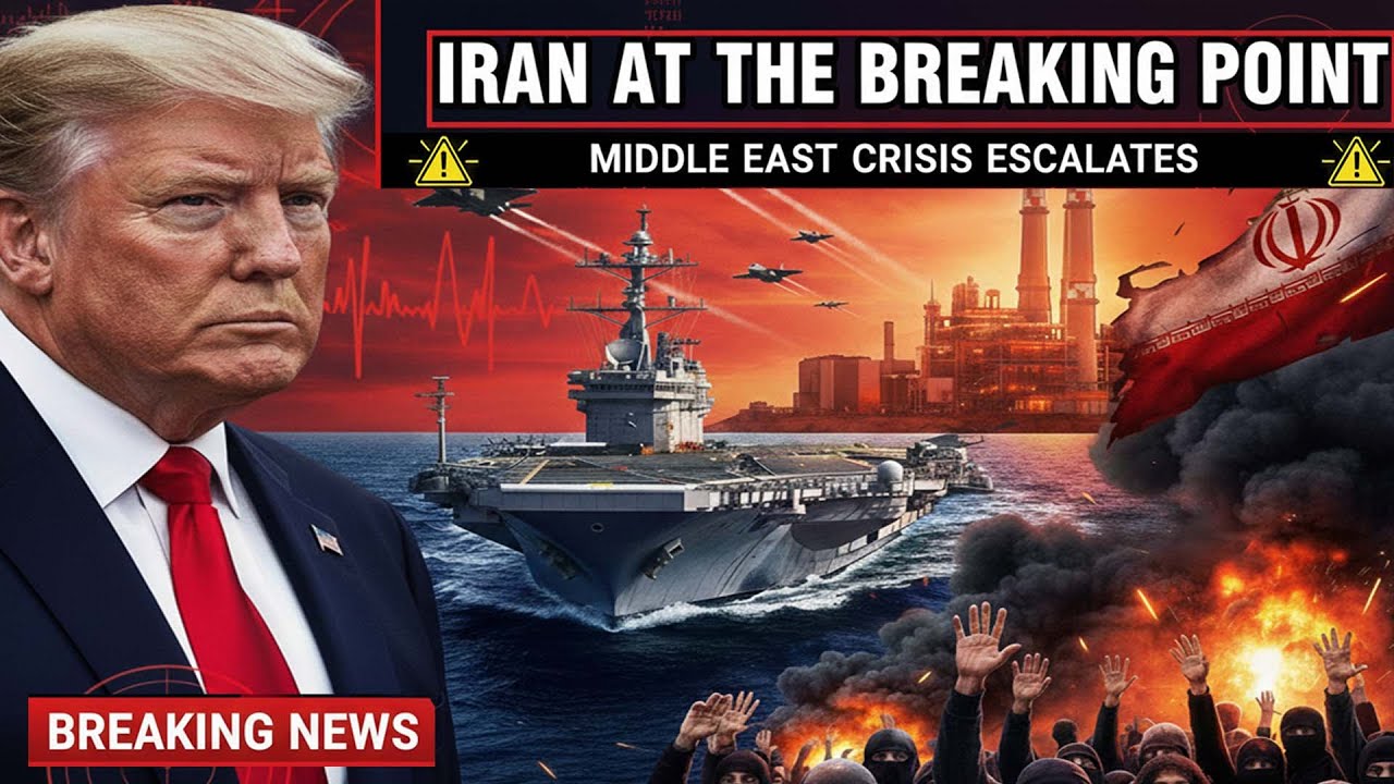Trump’s Ultimatum to Iran: U.S. Warships Move In as Protests Explode